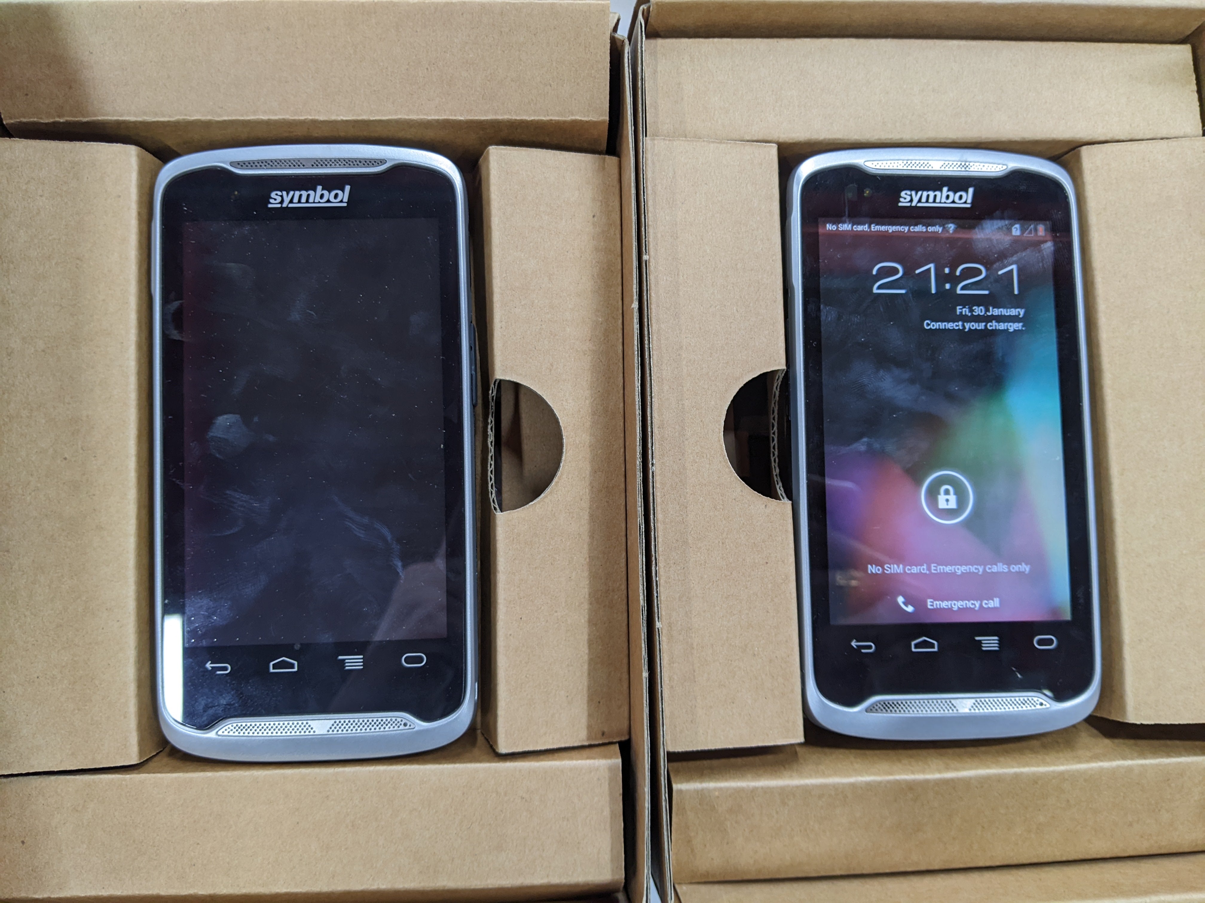 2 X Faulty PDA Handheld Mobile device TC55 for sale 2 X Faulty PDA Handheld Mobile device TC55 for sale
